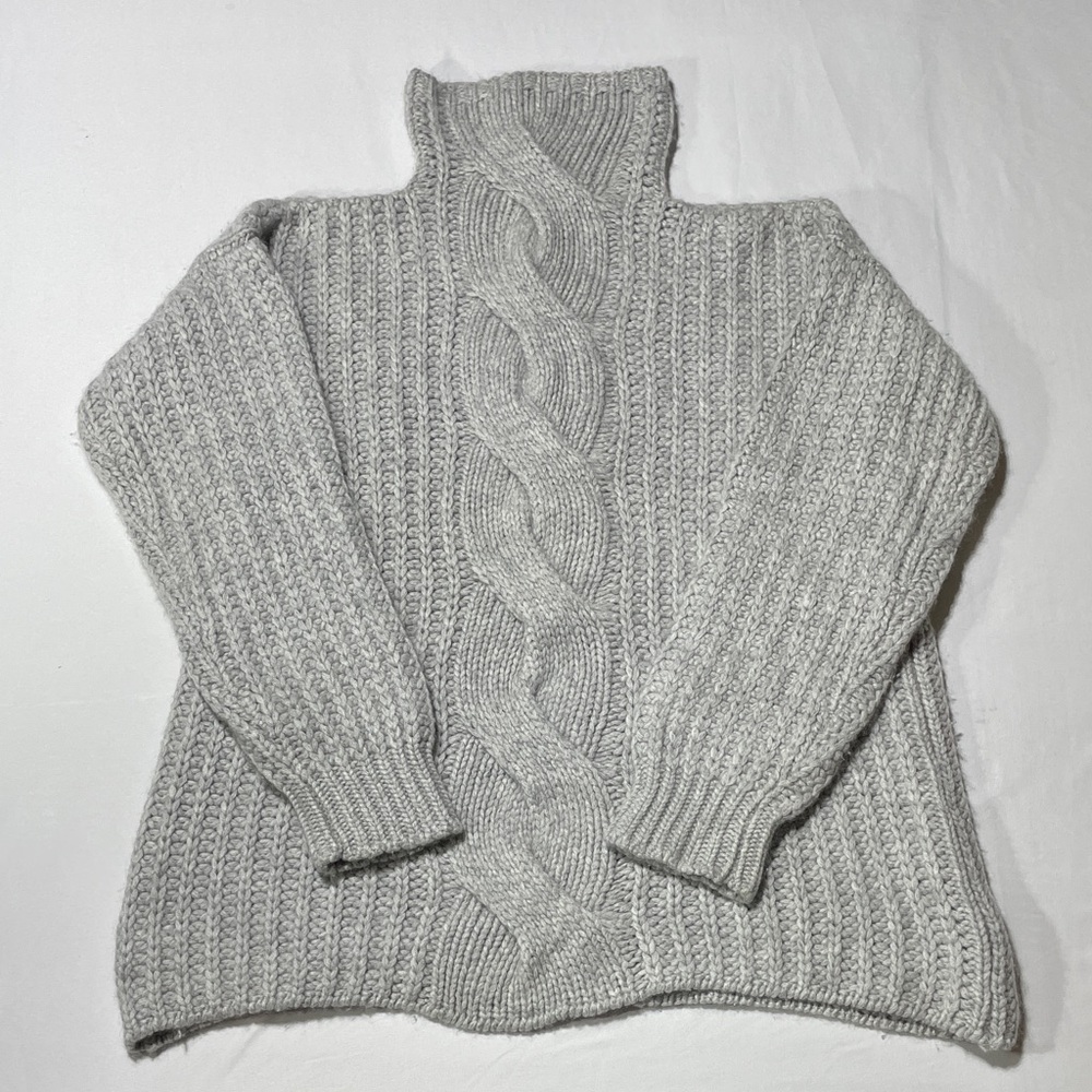 Glen Lossie Cashmere Mock Neck Knit Sweater
